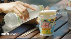 Cup noodles made with cold water? BBC tries Japan's viral snack