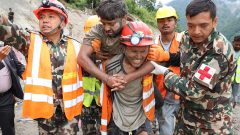 Nepal search teams rescue two workers from hydropower tunnel