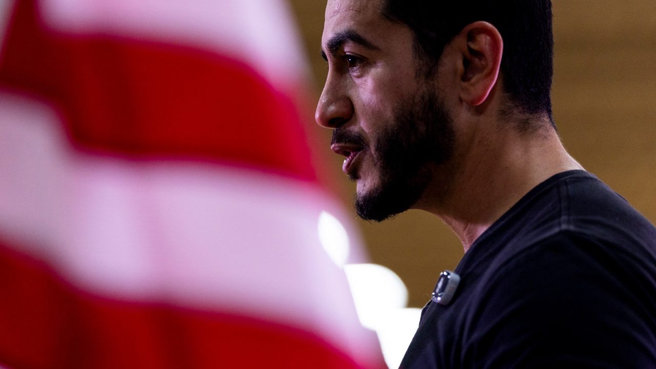Abdul El-Sayed uses speech to talk about Muslim faith and American identity