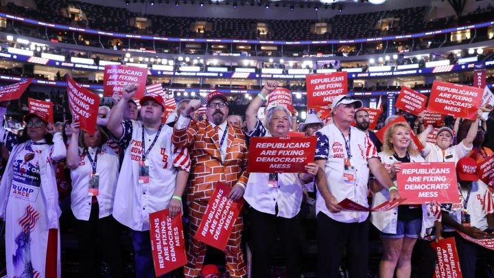 Iran war looms over Trump at Republican midterm convention in Dallas