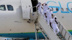 Cuban and Afghan immigrants deported from US under Trump arrive in Guyana