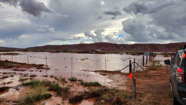 Three dead after flooding inundates Navajo Nation in New Mexico