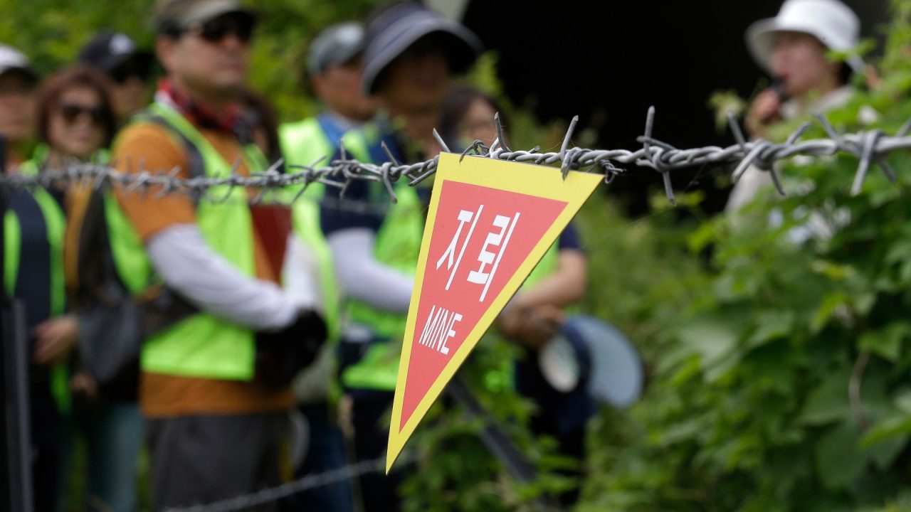 Three South Korean military officers wounded in explosion near border