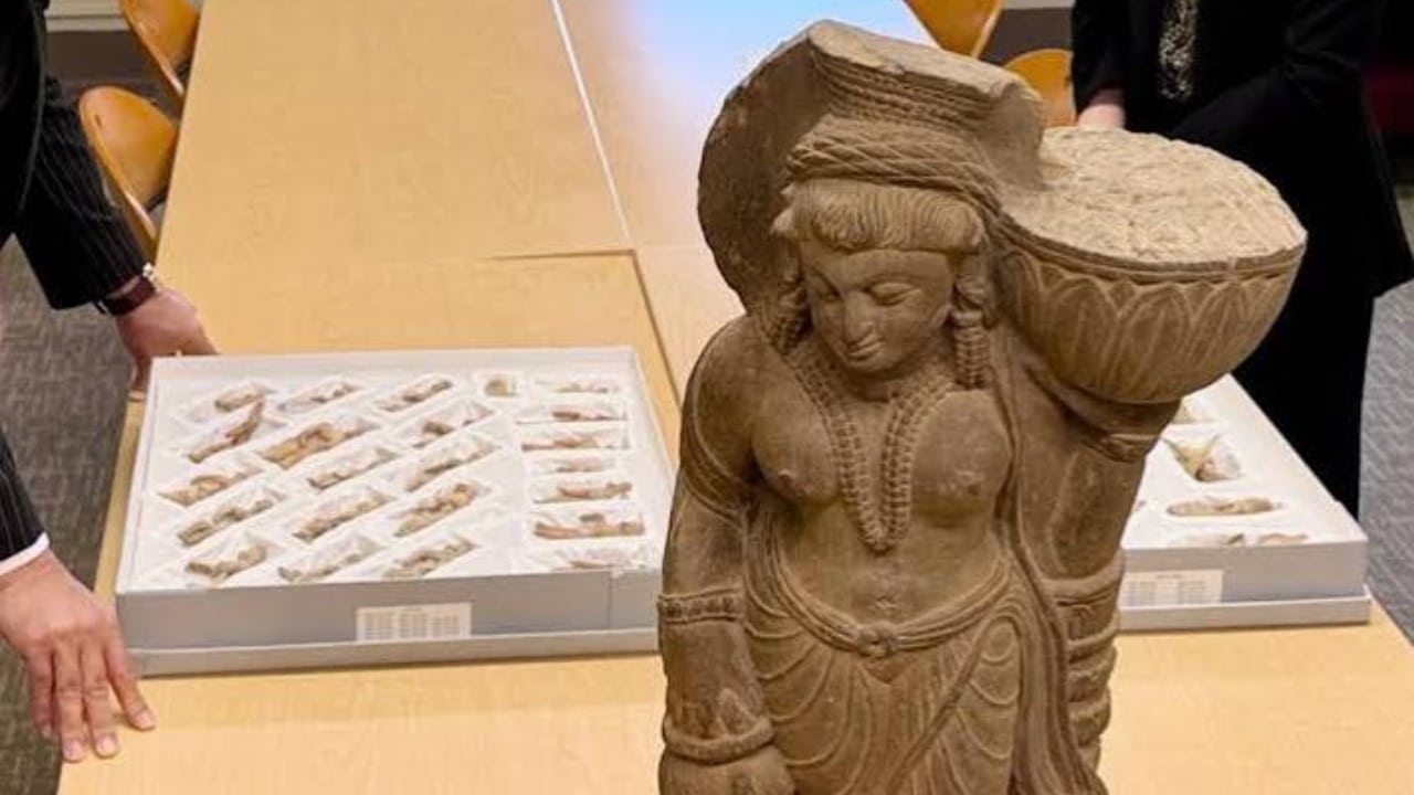 US Returns 36 Artifacts Stolen From Pakistan
