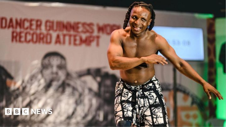 Nigerian dances non-stop for seven days in world record bid