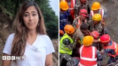'A rare moment of joy': Nepal tunnel rescues give hope for more flood survivors