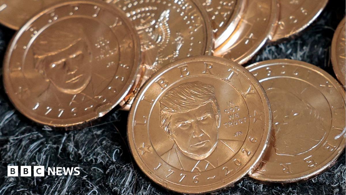 Trump $1 coin makes him first living president on US currency in a century
