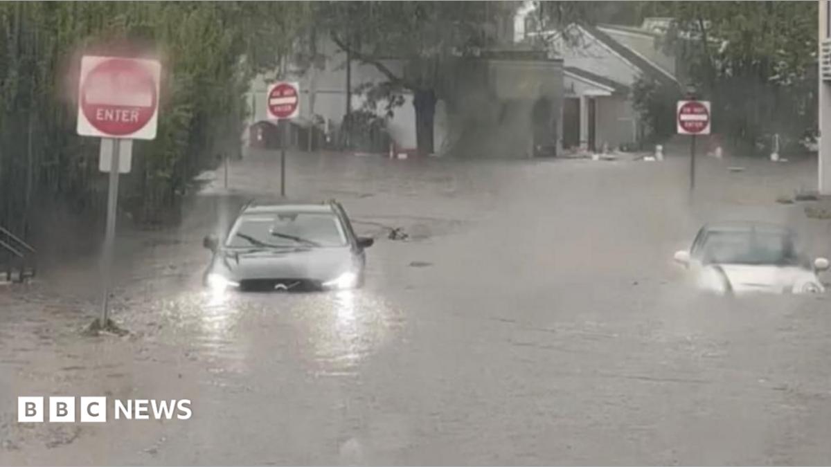 Flash flooding interrupts half-marathon, submerges cars