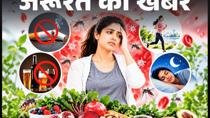 जरूरत की खबर- प्लेटलेट्स के लिए खाएं ये 10 फूड: डॉक्टर से समझें इसका साइंस, हेल्दी रखने और नुकसान पहुंचाने वाली आदतों की लिस्ट