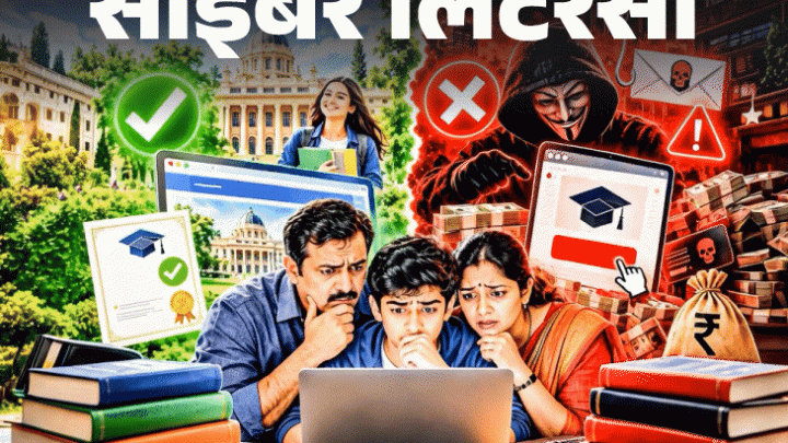 साइबर लिटरेसी- स्कॉलरशिप के नाम पर स्कैम: छात्र और पेरेंट्स सावधान! पहचानें सही और फर्जी ऑफर का फर्क, आवेदन से जुड़ी 17 सावधानियां1:50Play video
