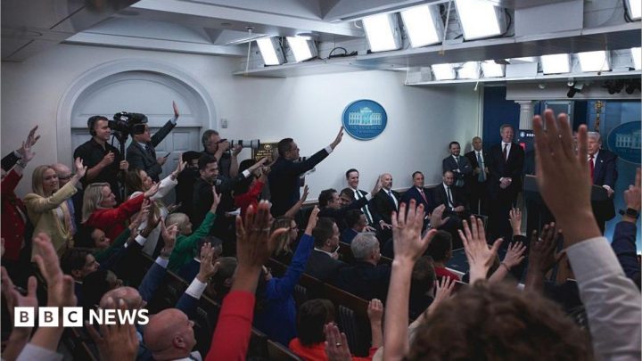 Journalists denied White House access after Trump banned some media outlets