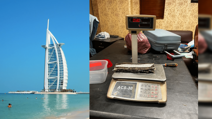 Pakistani Couple Caught Smuggling Charas to Dubai