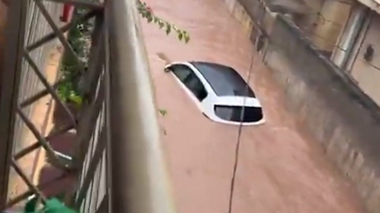 Heavy monsoon rains submerge Islamabad roads and underground