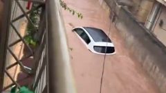 Heavy monsoon rains submerge Islamabad roads and underground