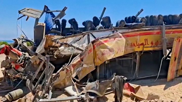Deadly bus crash in Egypt’s Sinai kills 22, injures 28