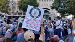 Israeli protesters call for an end to settler violence