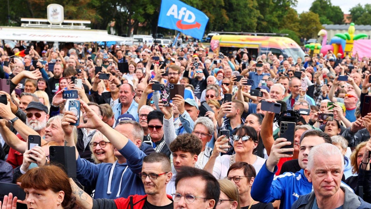 Germany’s far-right AfD eyes historic first in state election