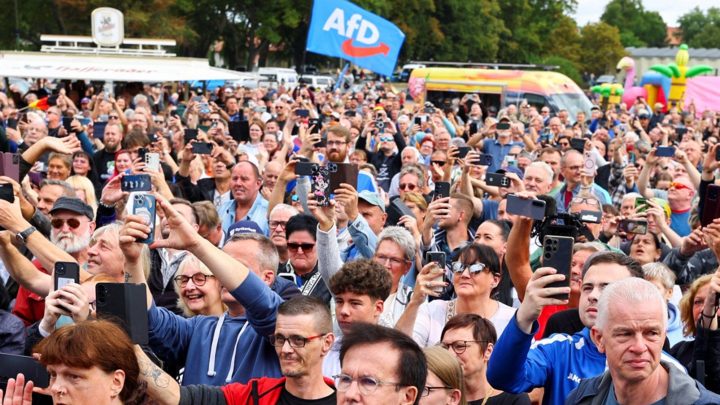 Germany’s far-right AfD eyes historic first in state election