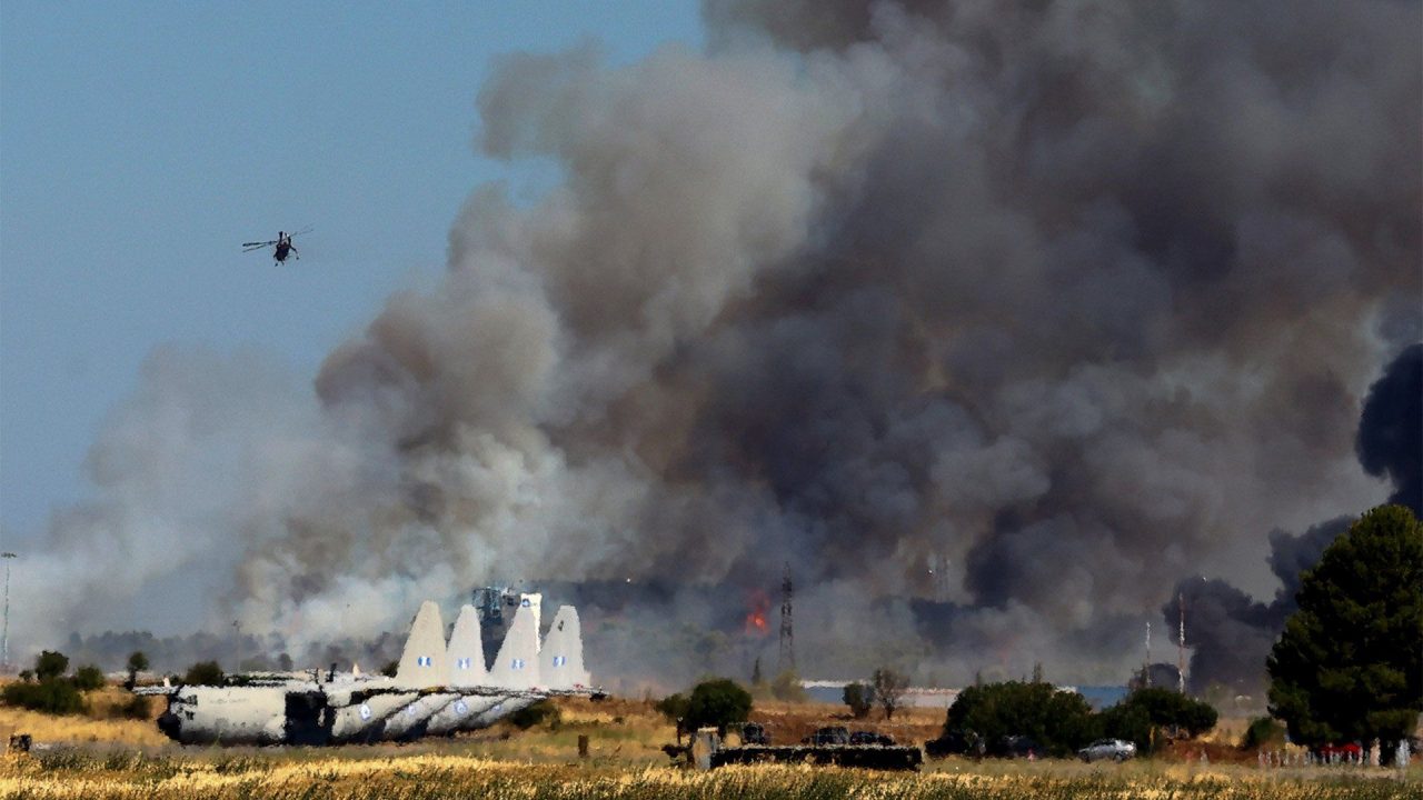 Two pilots killed after Greek fighter jet crashes during an air show