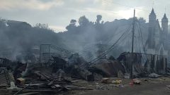 Six children among 11 people killed in Indonesian market fire