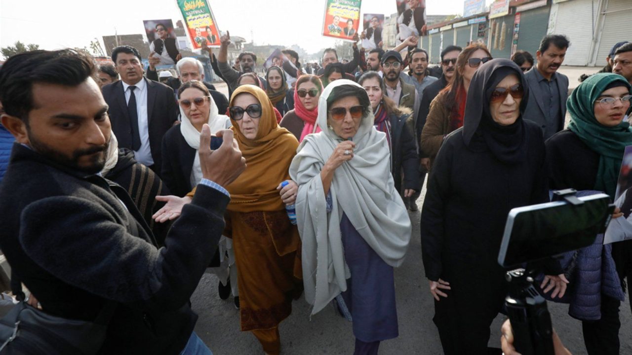 Imran Khan’s family says three sisters detained ahead of Islamabad march