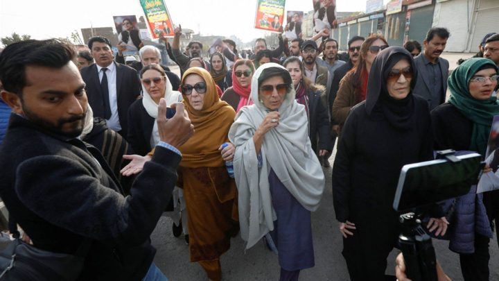 Imran Khan’s family says three sisters detained ahead of Islamabad march