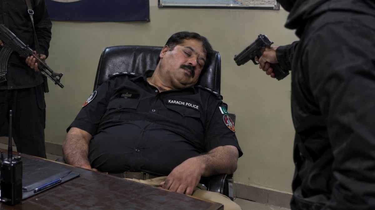 20 Armed Men Rob Sleeping Police Officers in Karachi