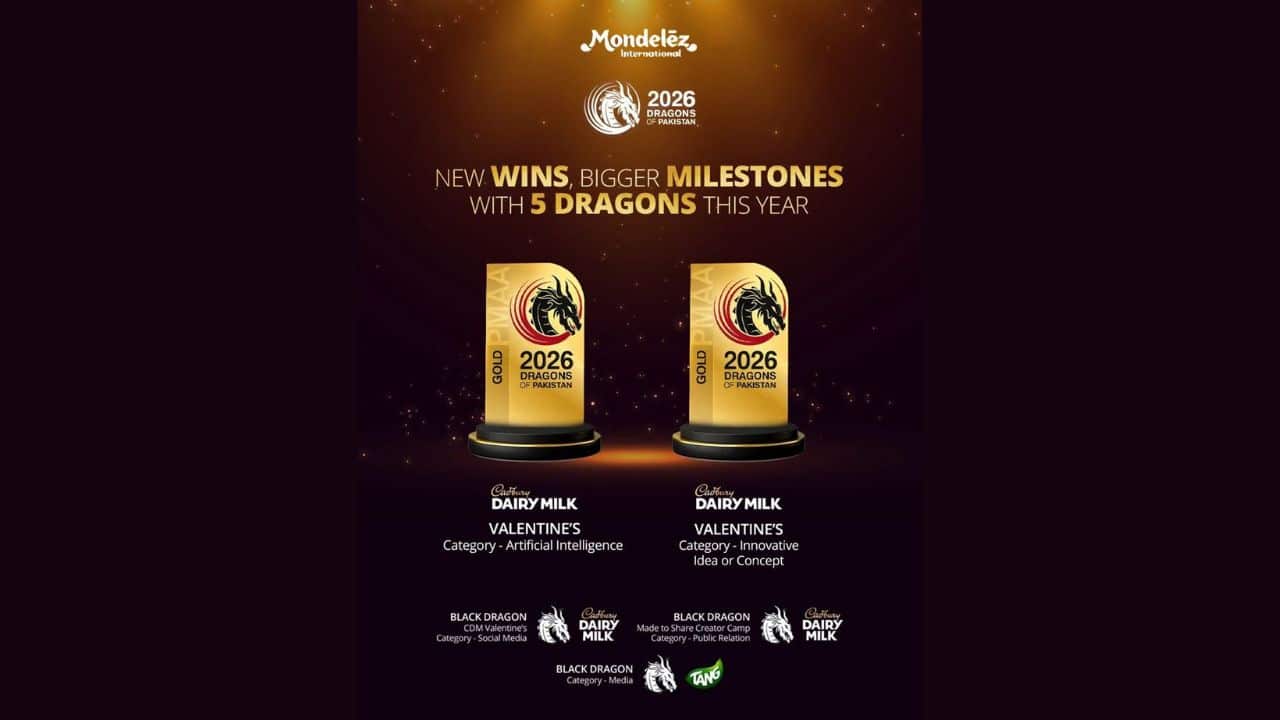 Mondelez Pakistan – Scores Big and Bags 5 Dragons of Pakistan Awards 2026