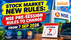 Stock market new rules: NSE pre-open session will be diff from Mon