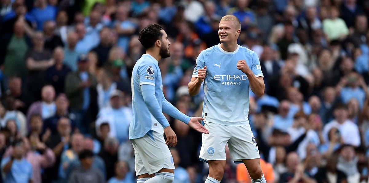 Haaland keeps new-look Man City perfect in Premier League