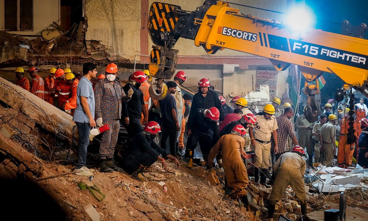 Delhi building collapse: Repair work, water accumulation under scanner as MCD flags building violations