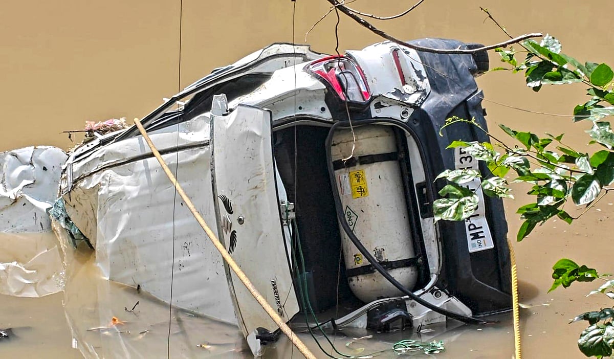 Seven from Odisha family, including three children, among 8 killed as car plunges into flooded drain in MP