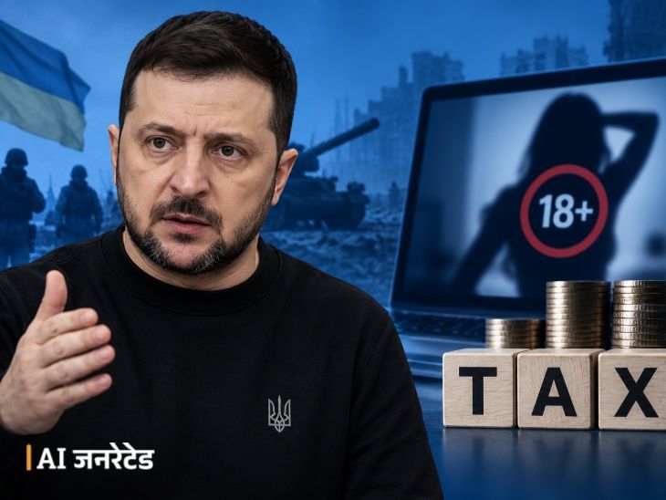 रिपोर्ट-युद्ध का खर्च जुटाने पोर्न पर टैक्स लगाएगा यूक्रेन: 236 करोड़ रुपए कमाई का अनुमान, 30 हजार ड्रोन खरीदे जा सकेंगे0:49Play video