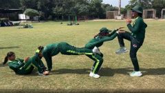 Pakistan Women’s Strange Training Routine Confuses Everyone