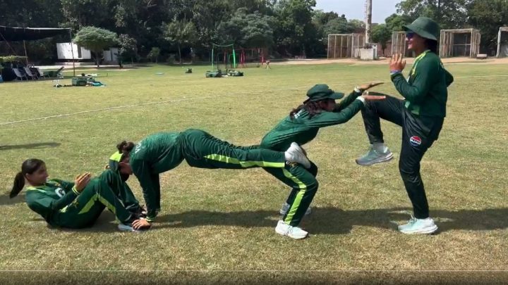 Pakistan Women’s Strange Training Routine Confuses Everyone
