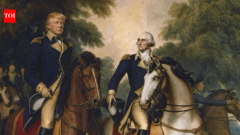 US'New America', George Washington meet & De Niro jibe: Trump unleashes AI slop