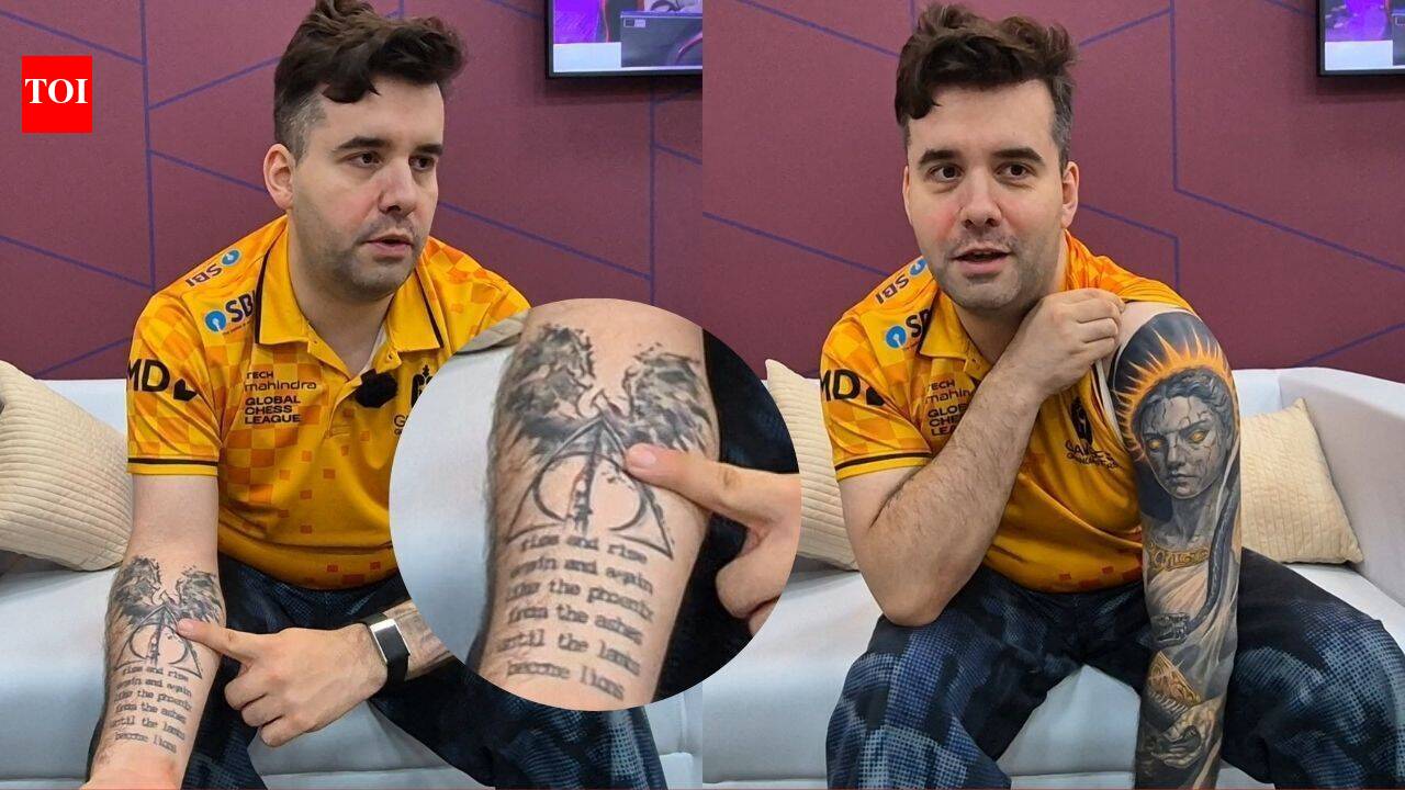 Exclusive'Fed up': The story behind Russia No. 1 Ian Nepomniachtchi's tattoos