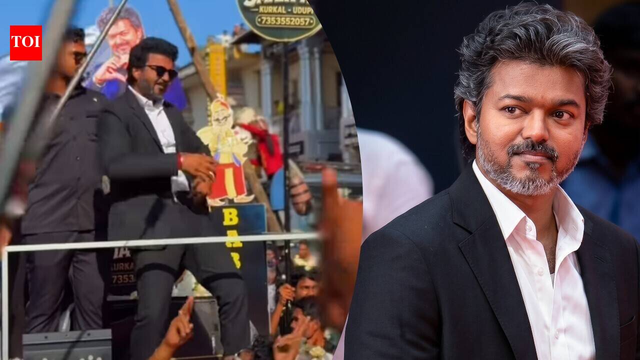 NewsCM Vijay’s look-alike takes Udupi by storm during Krishna Janmashtami