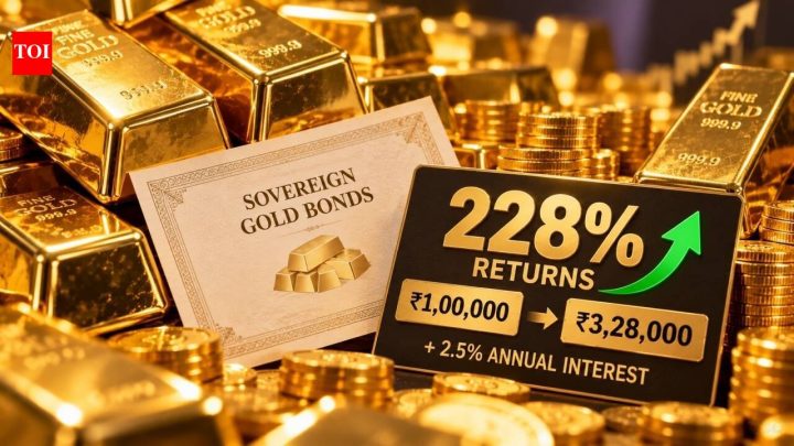 India BusinessRs 1 lakh gold investment becomes Rs 3.28 lakh in 5 years: 228% return plus interest
