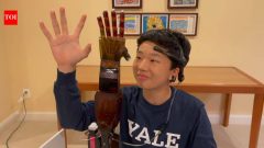 Meet Benjamin Choi, 17, who built a $300 mind-controlled prosthetic arm