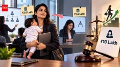 India BusinessSalary stayed Rs 2.6L after maternity leave, but duties were cut; HC awards Rs 10L