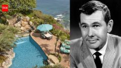 USJohnny Carson’s Malibu estate once asked $81.5m, finally sold for $40m