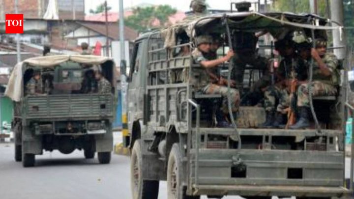 IndiaAFSPA extended in 3 NE states; Kuki group chief held in Aizawl