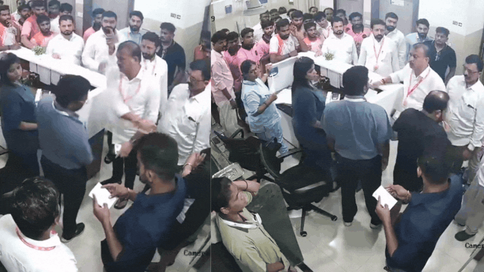 MumbaiDoctors 'abused', staffer slapped at Palghar hospital; Shiv Sena leader booked