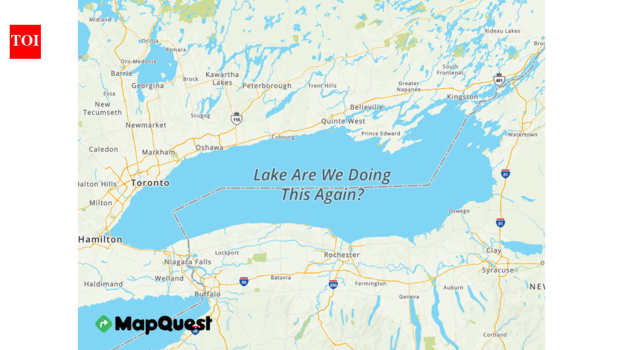 Tech NewsApple and Google rename Lake Ontario to Lake America; one app refuses Trump’s order