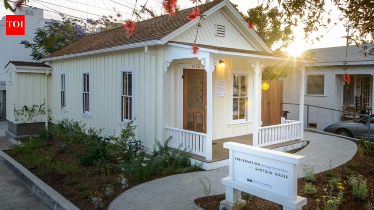 Santa Monica's last intact shotgun house survived demolition and multiple moves