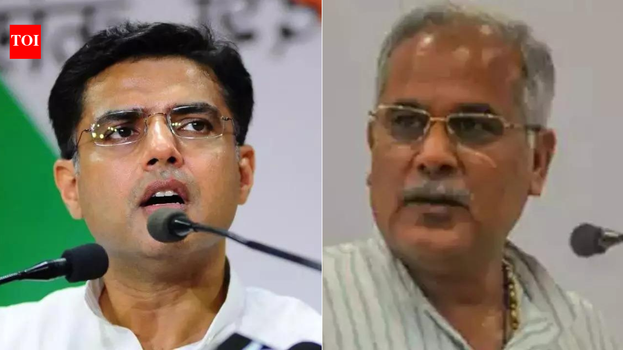 IndiaCongress replaces Bhupesh Baghel with Sachin Pilot as Punjab general secretary
