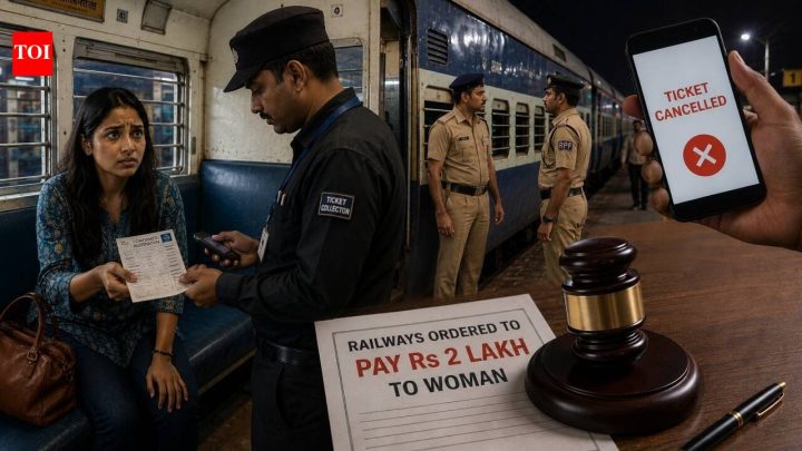 India BusinessValid train berth, midnight deboarding & lost job; Railways ordered to pay Rs 2 lakh