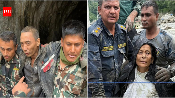 South Asia10 days after Nepal flash floods, woman, Chinese man rescued