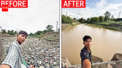 IndiaWith bare hands, lone warrior 'Bittu Tabahi' cleans up dumpyard of a river